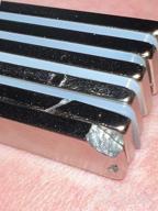 картинка 1 прикреплена к отзыву 16-Pack Powerful Neodymium Bar Magnets | MIKEDE Rare Earth 🧲 Metal Magnets with Double-Sided Adhesive | 60 x 10 x 3 mm от Jason Pruett