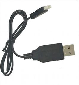 img 1 attached to Funtech Lithium Battery USB Cables For RC Planes - Compatible With FT-F611, 761-2, 761-3 - 1 Piece