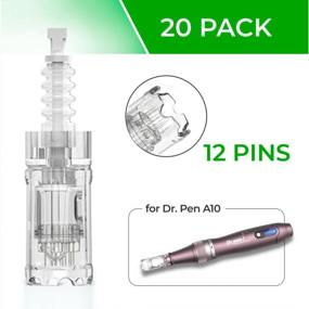 img 3 attached to 20-Pack Disposable Replacement Cartridges For Dr. Pen Ultima A10 With 12 Pins (0.25Mm) Bayonet Slot - Upgrade Your Microneedling Experience