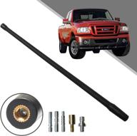 🚗 premium 13 inch flexible rubber antenna for ford ranger (1982-2011) - enhanced fm/am reception. shop now! logo