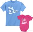 sibling brothers sisters california newborn apparel & accessories baby girls best: clothing logo