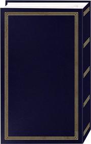 img 2 attached to 📸 Capture Cherished Memories: Navy Blue Photo Album with 504 Pockets for 4x6-Inch Photos