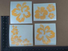 img 3 attached to Hibiscus Decal 4 Pack