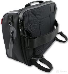 img 3 attached to 🎒 Dowco Iron Rider 05150 Waterproof Reflective Urban Commuter Mountable Messenger Bag: Black, 16L Capacity