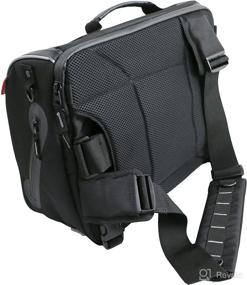 img 2 attached to 🎒 Dowco Iron Rider 05150 Waterproof Reflective Urban Commuter Mountable Messenger Bag: Black, 16L Capacity