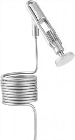 img 4 attached to Get Perfect Beer Sampling With 304 Stainless Steel Coil Defrother, The Ultimate Homebrewing Tool