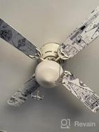 img 1 attached to Transform Your Space With RoomMates' White And Gray Star Wars Tie Fighter Peel And Stick Wallpaper review by George Ahmed