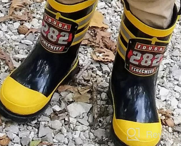 img 1 attached to Waterproof Printed Boys' Shoes: 👞 Western Chief Boots with Convenient Handles review by Ryan Rodriguez