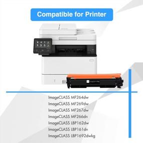 img 2 attached to TRUE IMAGE Compatible Toner Cartridge for Canon 051H/CRG051 - High Quality Dual Pack for MF264dw/MF267dw/LBP162dw Printers