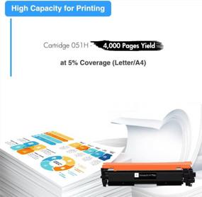 img 1 attached to TRUE IMAGE Compatible Toner Cartridge for Canon 051H/CRG051 - High Quality Dual Pack for MF264dw/MF267dw/LBP162dw Printers