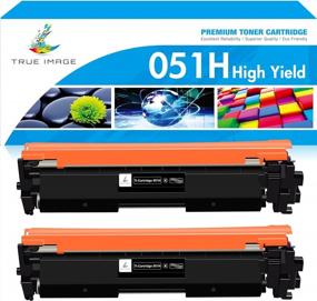 img 4 attached to TRUE IMAGE Compatible Toner Cartridge for Canon 051H/CRG051 - High Quality Dual Pack for MF264dw/MF267dw/LBP162dw Printers