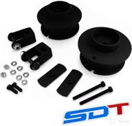 🔧 enhance ground clearance with street dirt track 2.5" front leveling lift kit for dodge ram 2500 2wd 4wd – steel spacers & shock extensions – 2014-2022 logo