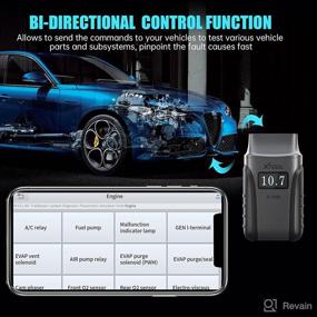 img 3 attached to 🔧 2022 XTOOL Anyscan A30M Wireless BT OBD2 Scanner: Android & iOS, Bi-Directional Scan Tool with All Systems Diagnostics, ABS Bleeding, 21 Services - NO Update Fee!