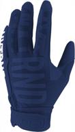 nxtrnd g1 pro football gloves, men's & youth boys sticky receiver gloves logo