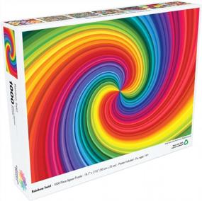 img 3 attached to Rainbow Swirl 1000 Piece Jigsaw Puzzle By Colorcraft