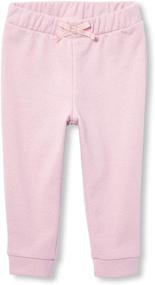 img 1 attached to Childrens Place Toddler Joggers 12 18MOS Girls' Clothing - Pants & Capris