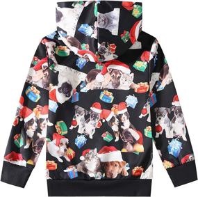 img 3 attached to SSLR Holiday Christmas Pullover Sweatshirts Boys' Clothing via Fashion Hoodies & Sweatshirts