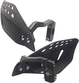 img 4 attached to Versatile Motorcycle Universal Handguards for Off-Road Adventures and Motocross - 7/8'' 22mm Dirt Bike Hand Guards by ATV