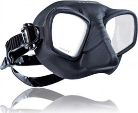 img 4 attached to Бескаркасная маска Tilos Avengia для подводного плавания с аквалангом, сноркелинга и фридайвинга