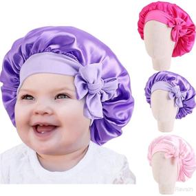 img 4 attached to 💤 Multicolor Toddler Sleeping Bonnet - Bonnet for Better Sleep