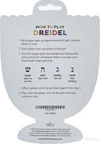img 1 attached to The Dreidel Company Wood Multi-Colored Dreidels: Celebrate Hanukkah with Medium-Sized Draydels (4-Pack) + English Transliteration