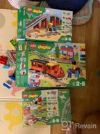img 2 attached to LEGO DUPLO Steam Train 10874 Remote-Control Building Blocks Set 🚂 - Fun & Educational Birthday Gift for Toddlers - 59 Pieces review by Agata Jasiczek ᠌