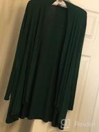 img 1 attached to Women'S Casual Long Sleeve Open Front Lightweight Drape Cardigans With Pockets review by Jeff Pfaff