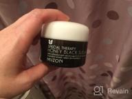 img 1 attached to Get Silky Skin: MIZON Honey Black Sugar Scrub For Effective Exfoliation And Moisturizing review by Terry Herrera