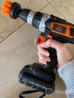 img 1 attached to MAIBERG 20V Cordless Drill And Electric Screw Gun Set With 2Ah Battery, 26 Accessories, 300 In-Lb Torque, 3/8" Chuck, 2 Variable Speeds, And 1.3A Charger review by Sourn Debremarkos