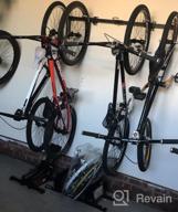 img 1 attached to StoreYourBoard Bike Storage Rack, Holds 5 Bicycles, Home And Garage Organizer, Adjustable Wall Hanger Mount review by Aaron Martin