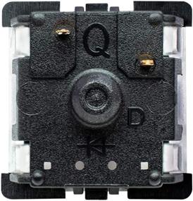 img 2 attached to Granvela 32-Pack Of Gateron KS-8 Blue Switches для механических клавиатур - 3-контактный черный корпус и совместимость с SMD RGB-подсветкой