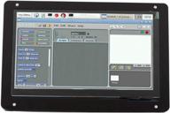 salaty full view monitor sensitivity backlit control 7", touchscreen, ips logo