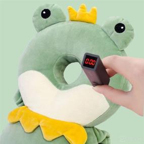 img 3 attached to 🐸 Feidoog Frog Baby Head Protector Cushion Backpack with 3 Knee Pads for Walking & Crawling