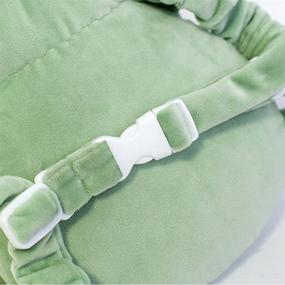 img 2 attached to 🐸 Feidoog Frog Baby Head Protector Cushion Backpack with 3 Knee Pads for Walking & Crawling