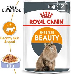 img 3 attached to Royal Canin Feline Multipack Intense Beauty Cat Food: Jelly Variety 12x85g (1.02kg)