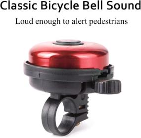 img 3 attached to Loud REKATA Aluminum Bike Bell - Perfect For Adults, Kids, Girls & Boys!