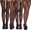 women's high waisted fishnet tights by mengpa - perfect for any occasion! logo