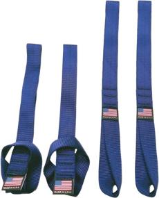 img 3 attached to 🔵 Chase Harper USA - 2020 Powersport Series Soft Hook Tie Down Extenders - 1 Inch x 14 Inches (Set of 4) - 3,100 lb Break strength/12,400 lb. Combined - Blue
