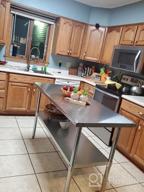 img 1 attached to NSF Approved Stainless Steel Kitchen Work Table With Undershelf - Perfect For Restaurants And Home Kitchens - 24X30 Inch review by Brandon Frogge