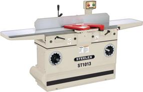 img 1 attached to 12"" Jointer With Helical-Style Cutter Head: Steelex ST1013 For Professional Results