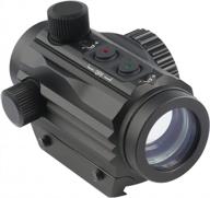 1x22 red dot sight with green dot for picatinny rail mount - high-quality micro rifle sight for enhanced accuracy and precision logo