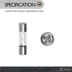 img 1 attached to 💡 Conext Link AGU60-10 Nickel 60 Amp AGU Fuse 10 Pack: Reliable Fuse Protection for All Your Electrical Needs