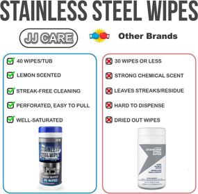 img 3 attached to JJ CARE Stainless Steel Wipes