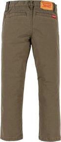 img 1 attached to Levis Chino Pants Olive Night Boys' Clothing ~ Pants