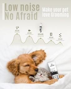 img 3 attached to Say Goodbye To Pet Hair With Oneisall Dog Shaver Clippers - Rechargeable, Low Noise And Cordless