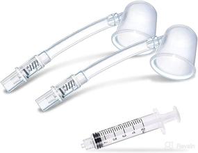 img 4 attached to 🍼 Inverted Nipple Corrector: 2-Set Device for Effective Treatment and Nipple Enlargement