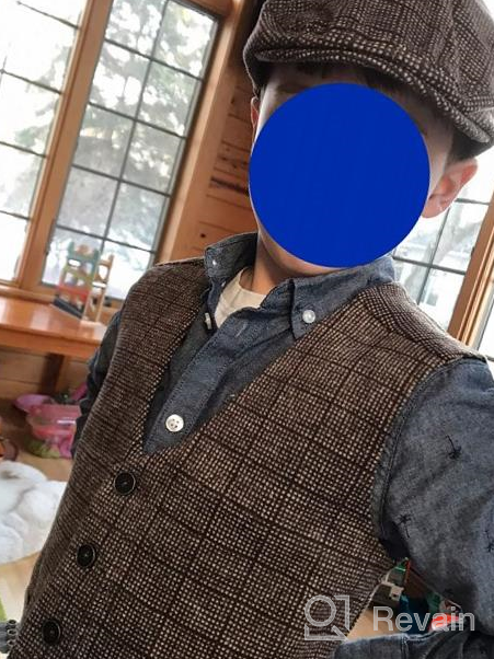 img 1 attached to 🧢 Gioberti Brown Barleycorn Boys' Accessories: Stylish and Coordinated Tweed Twists review by Randy Basque