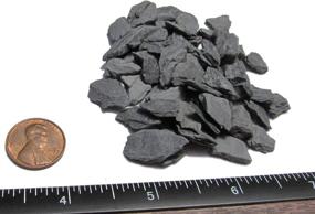 img 3 attached to 🪨 Natural Slate Stone - 1/4 to 1/2 inch Slate Gravel for Aquascaping Aquariums, Miniature or Fairy Garden, Aquarium, Model Railroads, and Wargaming (1)