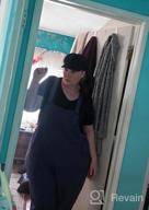 img 1 attached to Women'S Long Casual Loose Bib Overalls Jumpsuit With Pockets PV9 review by Dwayne Quarles