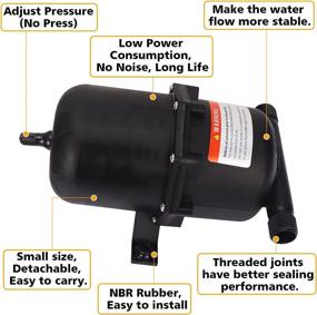 img 3 attached to Lucosobie RV Accumulator Tank: Sturdy, Easy to Install & Efficient